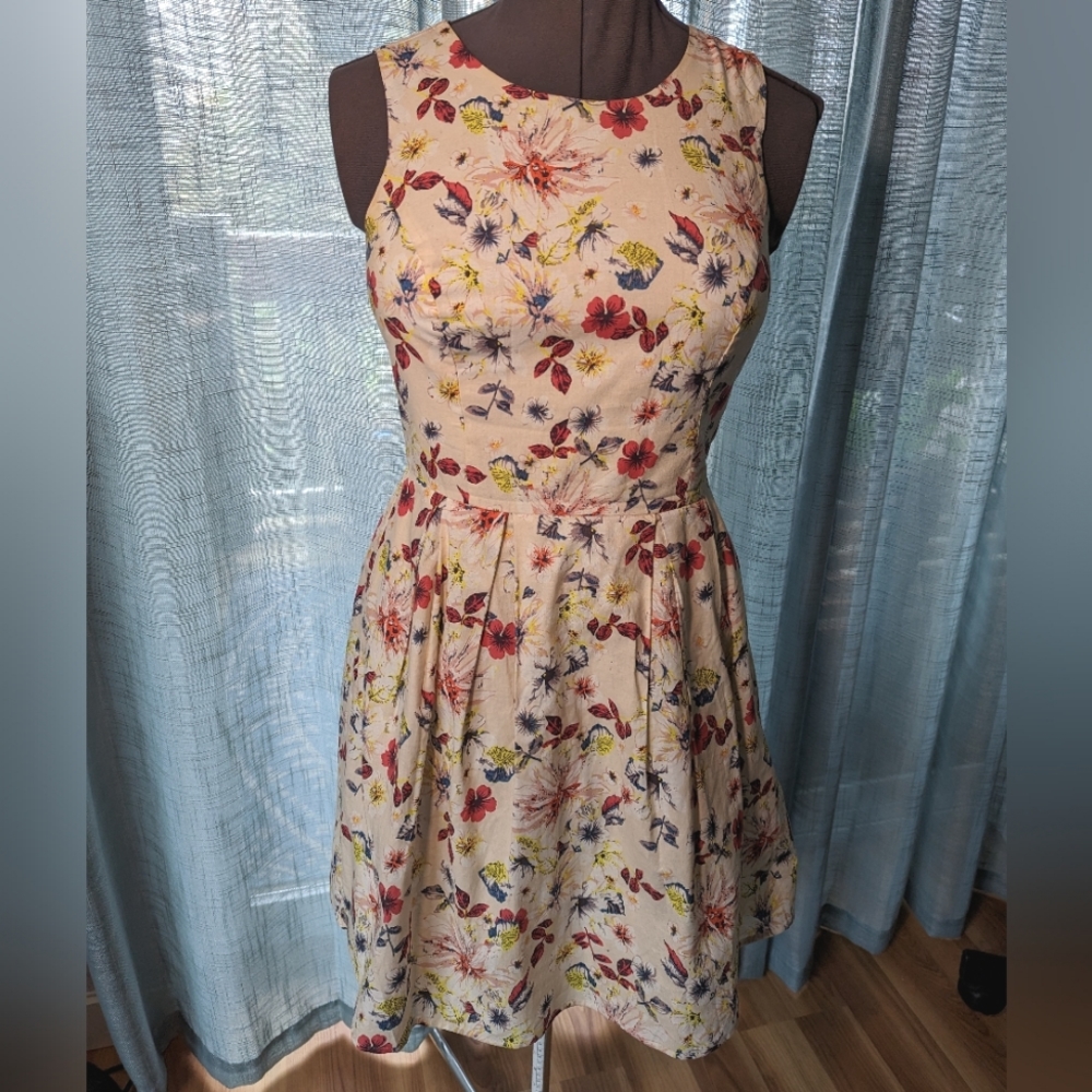 Modcloth Retro Floral Dress
